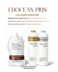 Sale lỗ dầu xả Edocean Collagen Keratin Plus 500ml
