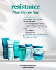 Bộ sản phẩm phục hồi tóc hư tổn Kérastase Résistance