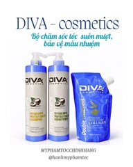 Dầu gội xả Diva Organic Dưỡng Màu và Phục Hồi Tóc Color Protect & Repair Shampoo & Conditioner