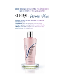 Dầu gội chống rụng tóc KLERAL Dermin Plus Reinforcing Shampoo tăng cường sợi tóc