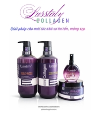 DẦU GỘI XẢ LUSSTALY COLLAGEN E 800ML