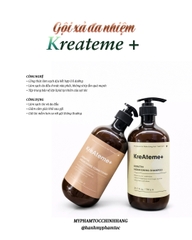 Bộ dầu gội xả dưỡng tóc KreAteme+(KreAteme+ Keratin Nourishing Shampoo & Conditioner) 750ml
