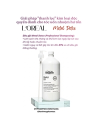 Dầu Gội Và Dầu Hấp L'oreal Metal DX Thải Độc Kim Loại Cho tóc nhuộm 300ML - 250ML - 1500ml - 500ml