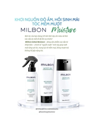 Gội xả Milbon Replenishing Moisture dưỡng ẩm, phục hồi tóc khô uốn duỗi 200ml- 500ml