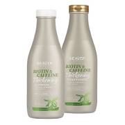 Dầu gội và dầu xả Beaver biotin & caffeine cho tóc rụng, mỏng, yếu 350ml