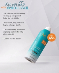 Dầu Gội Khô Moroccanoil Dry Shampoo 205ml - 323ml
