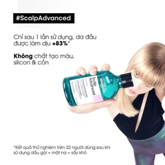 Dầu Gội Làm Dịu Da Đầu Nhạy Cảm L'Oreal Scalp Advanced Anti-Discomfort Shampoo 300ml/500ml/1500ml