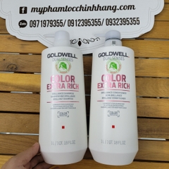 DẦU GỘI XẢ SIÊU DƯỠNG MÀU GOLDWELL COLOR EXTRA RICH 250ML - 1000ML