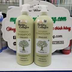 DẦU GỘI XẢ BIOTIN COLLAGEN XANH KIỀM DẦU MƯỢT TÓC 500ML - 1000ML