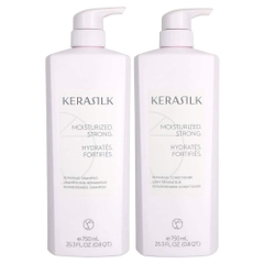 Dầu gội và dầu xả làm mượt tóc Kerasilk Smoothing Shampoo & Conditioner