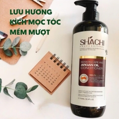 Dầu gội xả Shachi dưỡng sinh phục hồi tóc (Shachi Keratin & Argan Oil Hair Repair Shampoo & Conditioner) 800ml