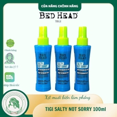 Xịt Muối Biển Tạo Cấu Trúc Và Độ Phồng Tự Nhiên Tigi Bed Head Salty Not Sorry Texturizing Salt Spray 100ml