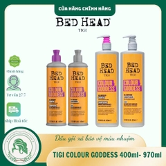 Dầu gội và xả dưỡng màu TIGI Bed Head Colour Goddess Shampoo & Conditioner 400ml 970ml