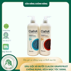 Dầu gội xả bưởi siêu mượt mọc tóc Clalisk (Clalisk Grapefruit Shampoo & Conditioner) 1000ml