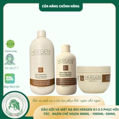 XẢ KHÔ HERGEN TÁI TẠO VÀ NUÔI DƯỠNG TÓC G3 400ML - 1000ml