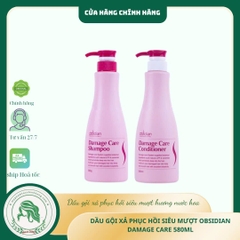 Dầu Gội & Dầu Xả Tái Tạo Tóc Hư Tổn Obsidian Damage Care Shampoo & Conditioner