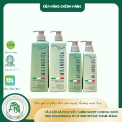 Dầu gội xả Milanogica Phục Hồi Hair Repair Shampoo & Conditioner 355ml - 725ml
