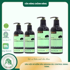 Bộ dầu gội xả ARGANA kiểm soát dầu, làm sạch tóc bết nhờn Oil-Control Shampoo & Conditioner