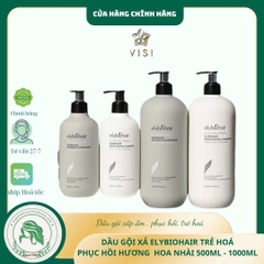 Cặp Dầu Gội Xả Elybiohair Collagen & Biotin Moisturizing Shampoo & Conditioner 500ml 1000ml