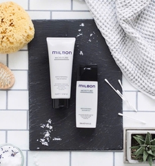 Gội xả Milbon Replenishing Moisture dưỡng ẩm, phục hồi tóc khô uốn duỗi 200ml- 500ml