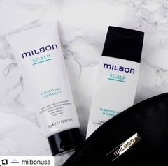 Gội Milbon Purifying gel và Xả Hydrating giải quyết 5 vấn đề về da đầu 200ml-500ml