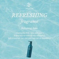 Dầu gội mát lạnh làm sạch da đầu  gàu và dầu thừa  Refreshing Aqua 500g