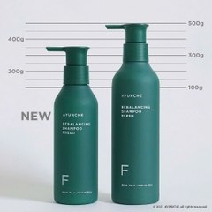 Bộ sản phẩm gội xả serum cân bằng da đầu chống rụng, trị gầu, kiềm dầu AYUNCHE