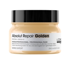 Dầu gội xả hâp, dầu dưỡng tóc phục hồi L'Oréal vàng Absolut Repair