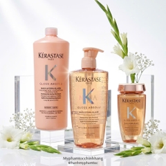 DẦU GỘI XẢ KERASTASE GLOSS ABSOLU DƯỠNG ẨM BÓNG MƯỢT CHO TÓC DẦU 250ML 500ml 1000ml
