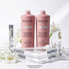 Dầu gội xả, măt nạ cho tóc nhuộm Kerastase Chroma Absolu Bain Riche Chroma Respect 250ml 200ml 1000ml