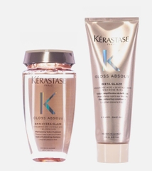 DẦU GỘI XẢ KERASTASE GLOSS ABSOLU DƯỠNG ẨM BÓNG MƯỢT 250ML 500ml 1000ml