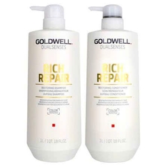 Dầu gội & xả, hấp, dưỡng phục hồi tóc hư tổn Goldwell Dualsenses Rich Repair Restoring