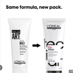 Gel L'Oréal Professionnel Tecni.Art Fix Max Force 6 giữ nếp siêu cứng 200ML