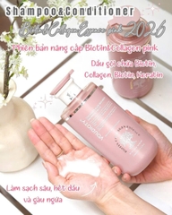 Dầu Gội Xả, Hấp, Dầu Dưỡng Tóc Biotin Collagen hồng Essence Pink 500ml 2026 MỚI