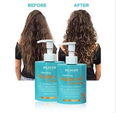 Kem định hình sóng xoăn Bevaer Argan Oil 250ml