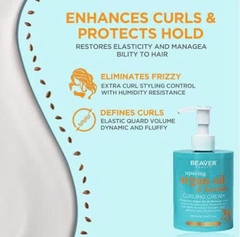 Kem định hình sóng xoăn Bevaer Argan Oil 250ml