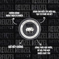 Sáp Reuzel siêu cứng không bóng Extreme Hold - Reuzel Extreme Hold Matte Pomade 95g