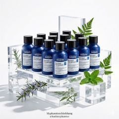 Dầu Gội Kiểm Soát Dầu L'Oreal Scalp Advanced Anti-Oiliness và Dầu gội kích thích mọc tóc và làm dày tóc L'Oréal Serioxy100ml