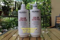 DẦU GỘI XẢ SIÊU DƯỠNG MÀU GOLDWELL COLOR EXTRA RICH 250ML - 1000ML