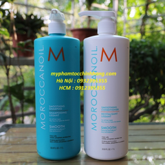 DẦU GỘI XẢ MOROCCANOIL SUÔN MƯỢT SMOOTH 1000ML