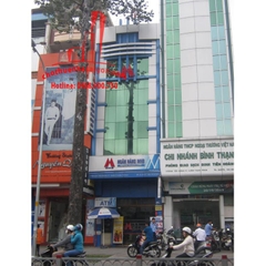 Cho thuê nhà quận Bình Thạnh, mặt tiền đường Đinh Tiên Hoàng