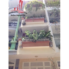 cần cho thuê nhà nguyên căn hẽm đường nguyễn hữu cảnh quận bình thạnh, giá cho thuê: 25tr/tháng