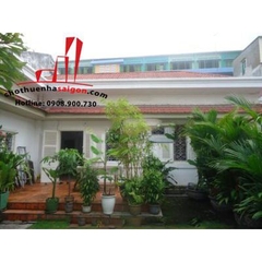 cho thuê biệt thự sân vườn đẹp, đường kỳ đồng quận 3, gía  2500$