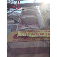 cho thuê nhà nguyên căn nhà mặt tiền đường bạch đằng, quận bình thạnh, giá thương lượng