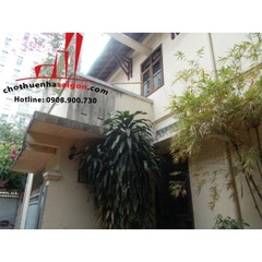 cho thuê biệt thự mặt tiền đường bà huyện thanh quan, quận 3