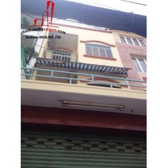 cho thuê nhà nguyên căn mặt tiền đường hồ văn huê ,quận phú nhuận, giá 28tr/tháng