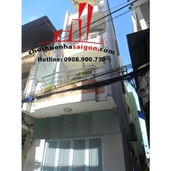 cho thuê nhà nguyên căn quận 3, đường cao thắng, giá 15tr.