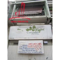 Cho thuê nhà quận 1, mặt tiền đường Bùi Viện
