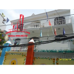Cho thuê Villa Quận Bình Thạnh, hẻm đường Nguyễn Cửu Vân. Giá : 3.500 usd/tháng.