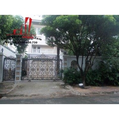 cho thuê biệt thự khu combound fidico, đường nguyễn văn hưởng, quận 2, giá cho thuê:3000$/tháng
